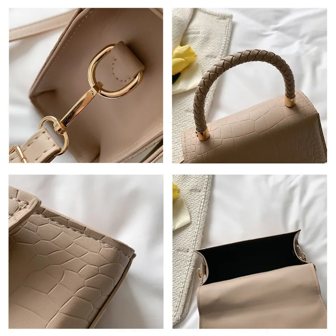 Stil Vår Kvinners Håndveske laget av PU-lær med Crossbody stropp | Skanto