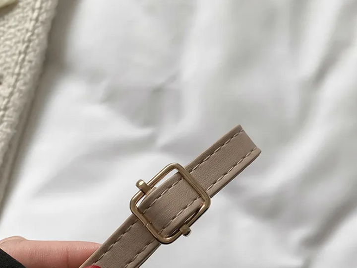 Style fjær Kvinners Håndveske laget av PU-lær med Crossbody reim | Skanto