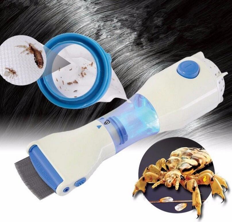 LiceFree Pro – Elektrischer Läuseentferner med Staubsauger og 4 Aufsätzen