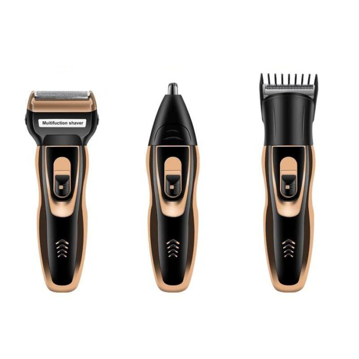 Skanto | ProCare 3-i-1 Trimmer – Trådløs Skjeggtrimmer, Nesehårtrimmer og Barbermaskin