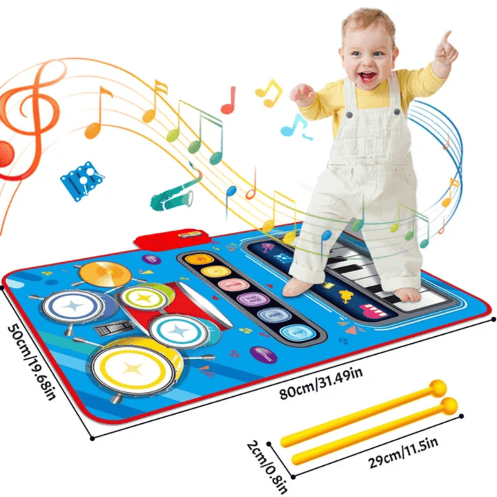Skanto | Interaktiv musikkmatte for barn med 5 instrumenter