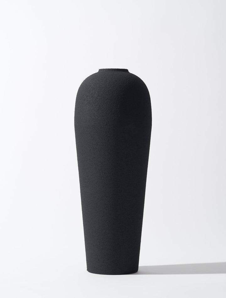 Skanto | Lola Vase - Teksturert Svart
