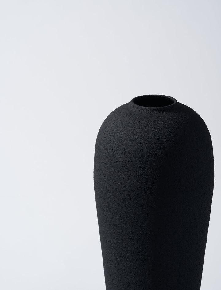 Skanto | Lola Vase - Teksturert Svart