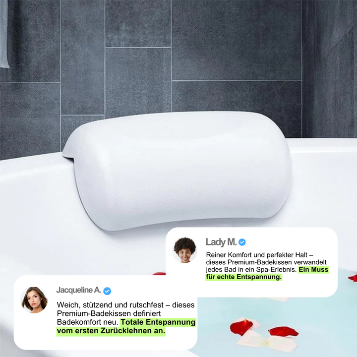 LUXESOAK – Premium-Badewannenkissen