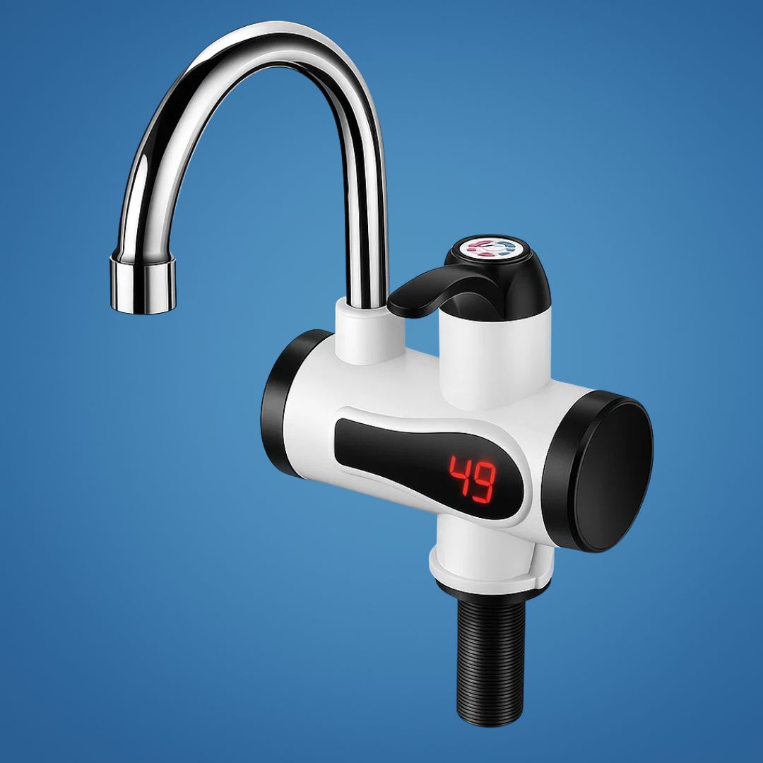 AquaSwift | Instant varmtvannstap – tankløs design – kompakt energieffektiv enhet – ideell for kjøkken og bad Skanto