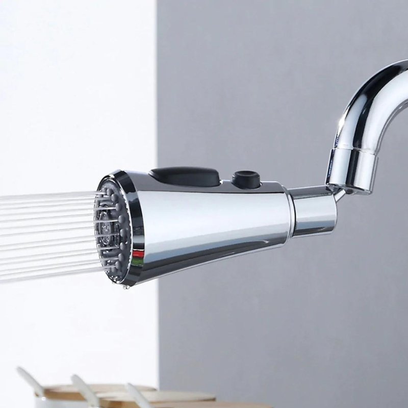 Skanto | AquaFlow Kran Spray – 360° Rotérbart Sprayhode med Vannbesparende Teknologi