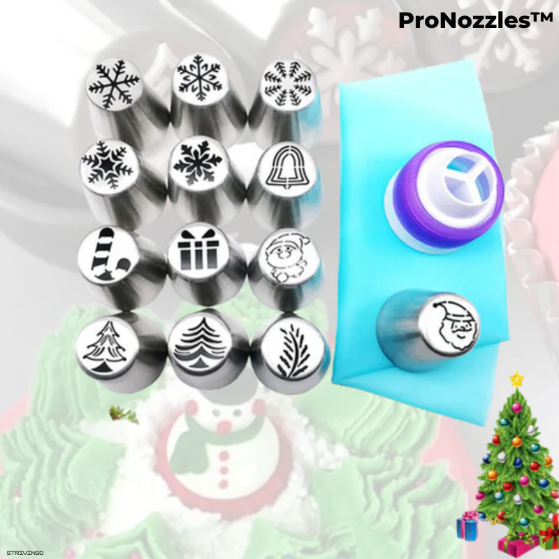 Skanto | ProNozzles Presisjons Dekorering Sett