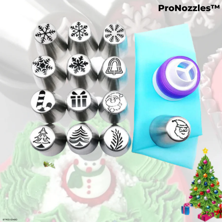Skanto | ProNozzles Presisjons Dekorering Sett