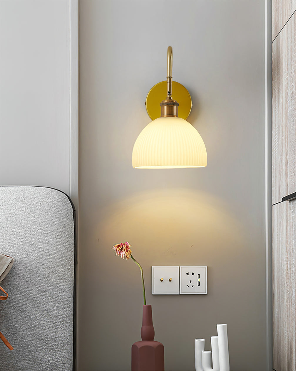Skanto | HeritageBeam – Klassisk Vegglampe med Luksuriøs Eleganse