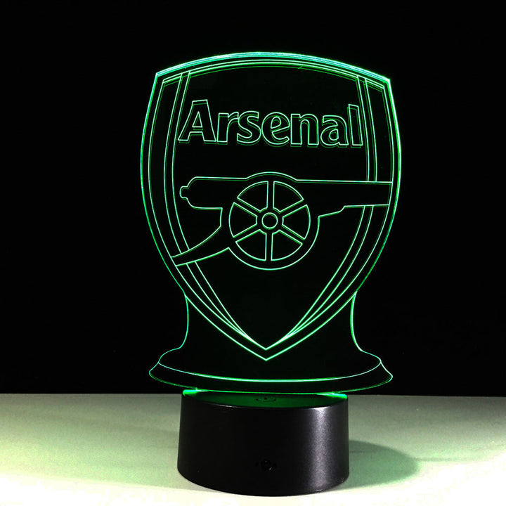 Skanto | Fotball Arsenal 3D Optisk Illusjonslampe