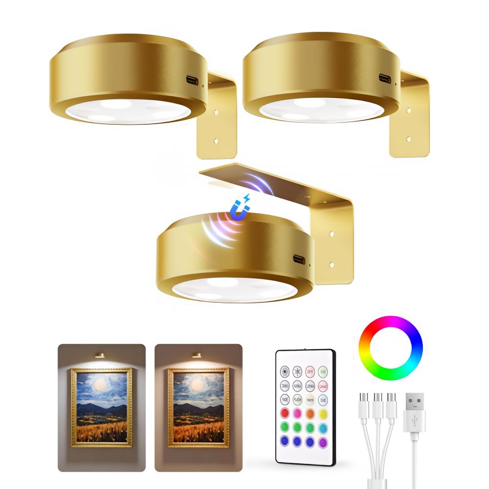 Skanto | ArtLume | Trådløse oppladbare LED-spots for bilde- og kunstbelysning