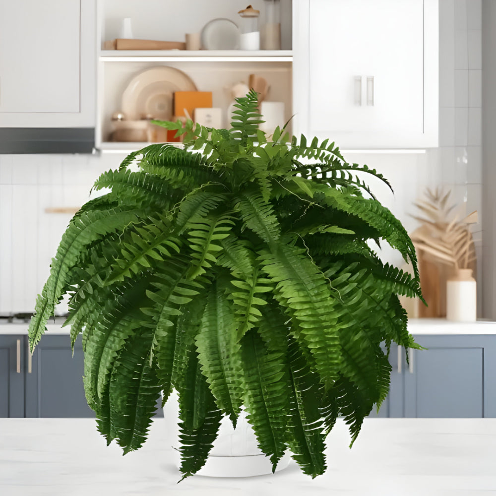 Skanto | Kunstig Boston Fern Hjem Deko Plante