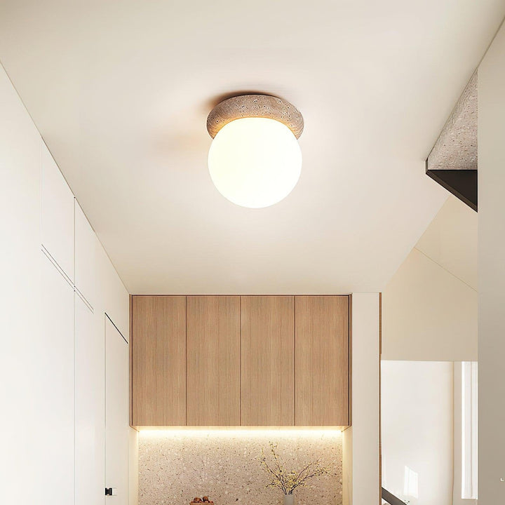 Skanto | Travertin LED Taklampe