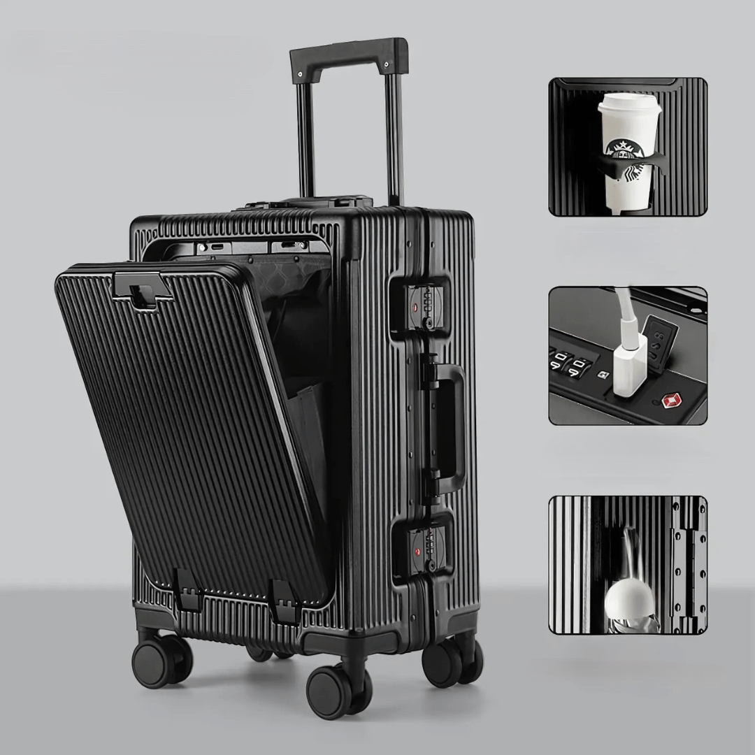 Skanto | Hard Carry-On Suitcase – Manhattan Pro
