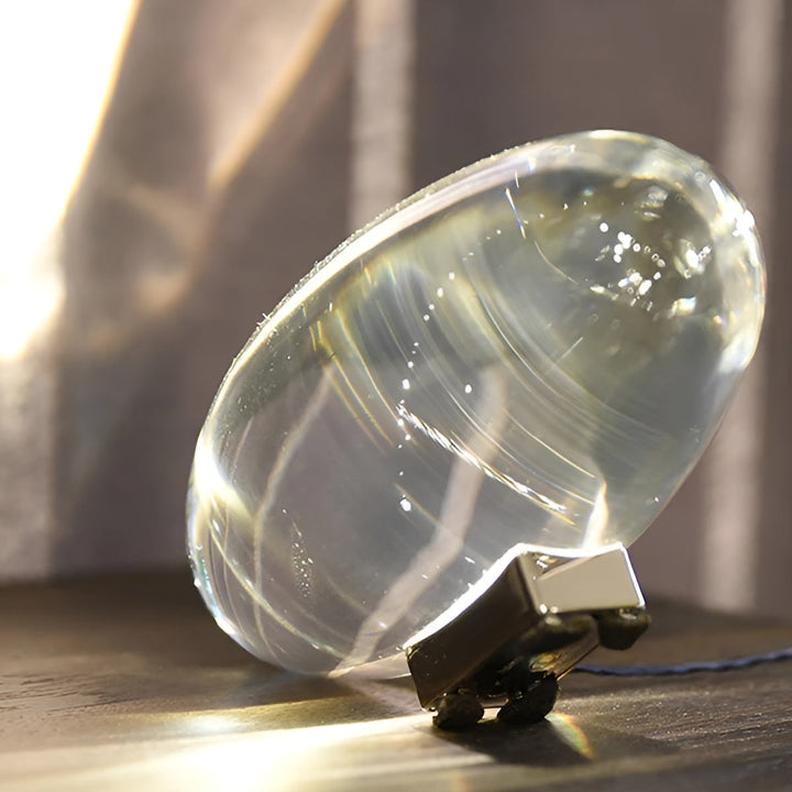 Rektangulær Bordlampe – Moderne Design | Varm Ambient Lys for Stue & Soverom | Skanto