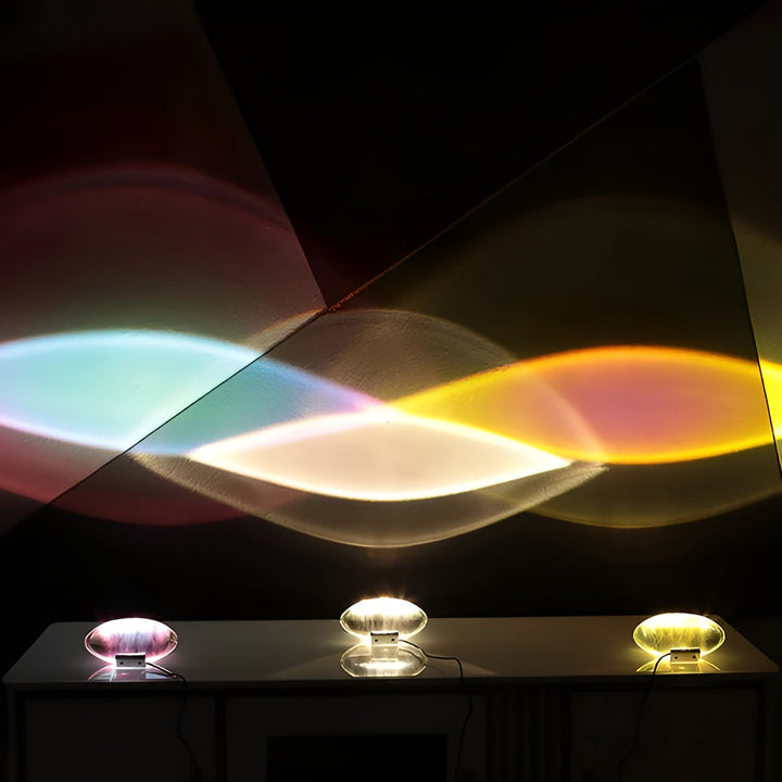 Rektangulær Bordlampe – Moderne Design | Varm Ambient Lys for Stue & Soverom | Skanto