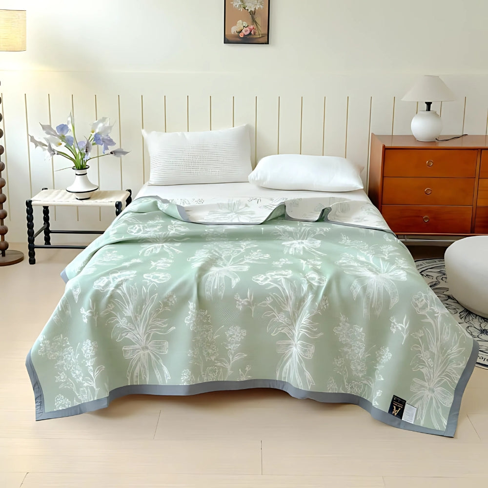 Skanto | Aurea Reversibel Bomullsgaze Teppe