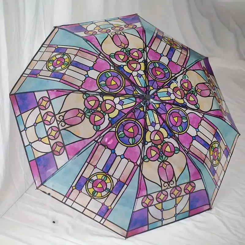 Automatisk paraply i vintagestil – Inspirert av poesi og glasskunst