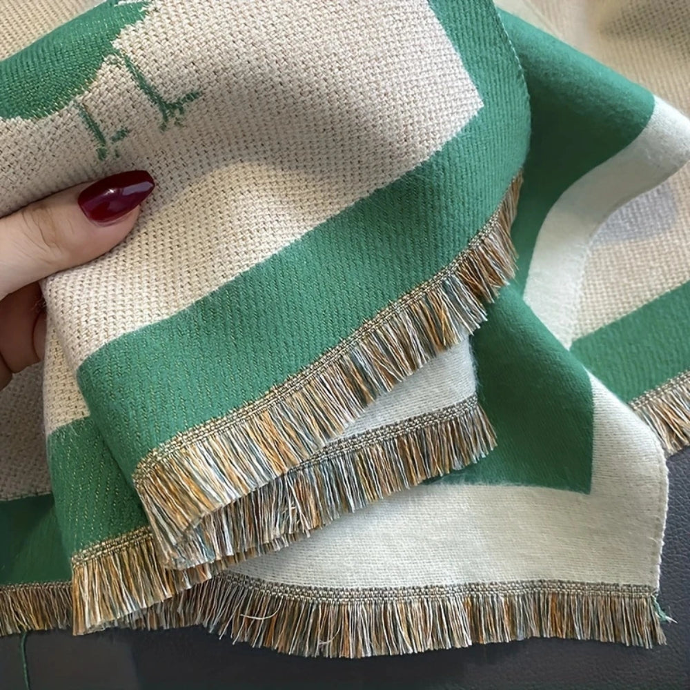 Skanto | Aviary Pustende Fugljacquard Sjal