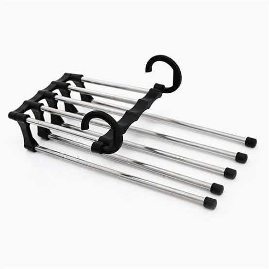 Skanto | RackHanger - 5 i 1 - Multifunksjonell - Plassbesparende - Praktisk - Stilig design