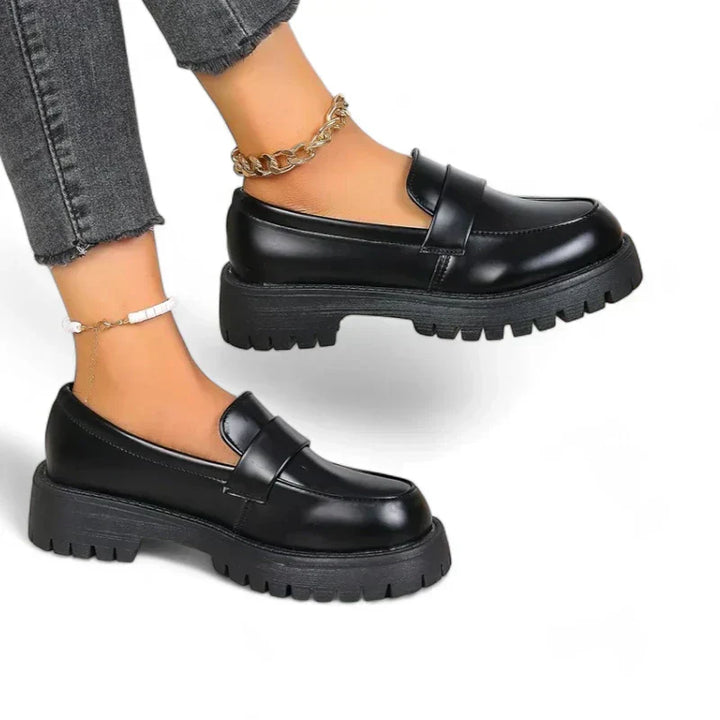 Karnz Dame Chunky Platform Tøfler