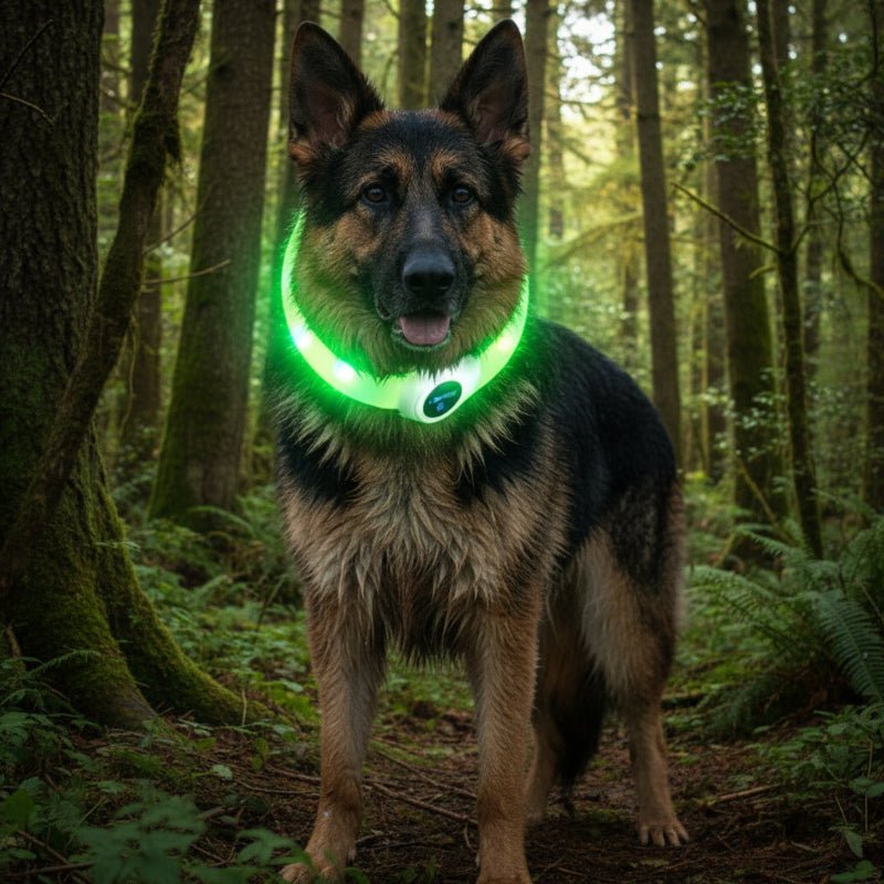 Skanto | LED Lyskrage for Hunder for Trygge Turer om Natten