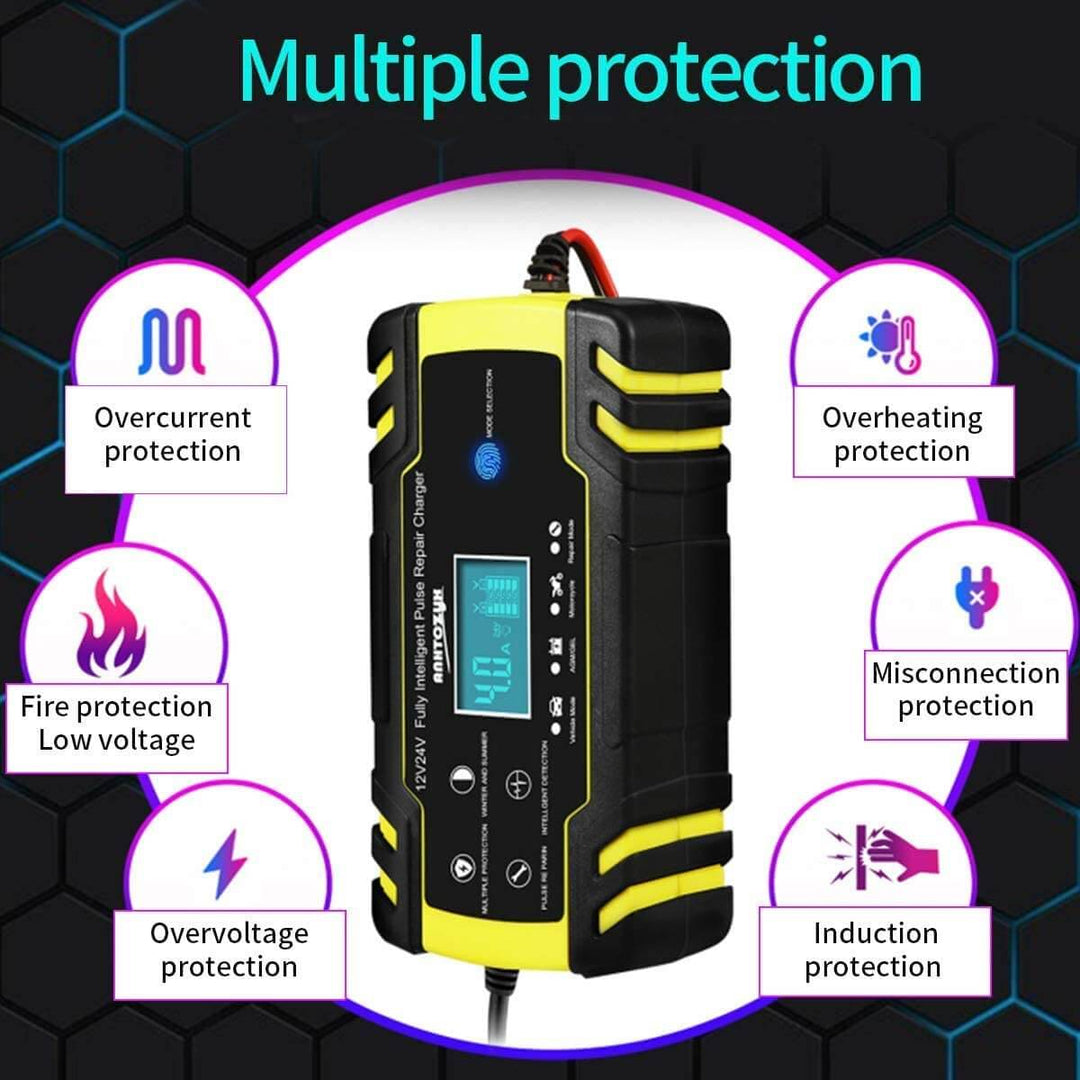 Skanto | Batterilader Automatisk Batterilader