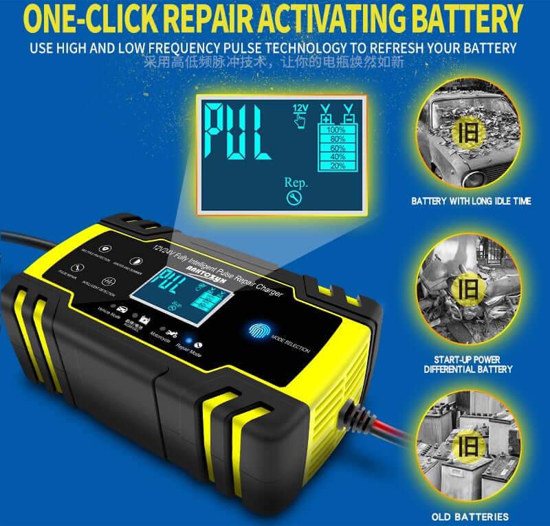 Skanto | Batterilader Automatisk Batterilader