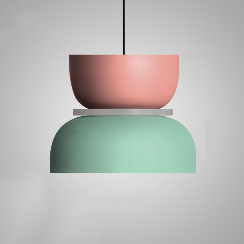 Skanto | Nordisk Fargerik Makron 1 Lyskilde LED Pendellampe