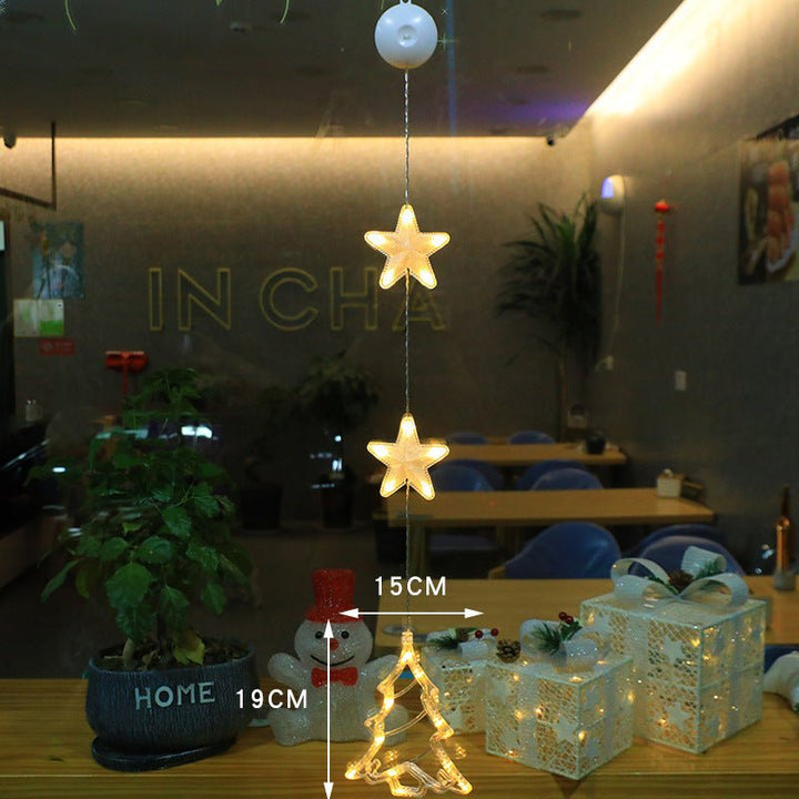 Skanto | LED julelys med sugekopper for glass og speil
