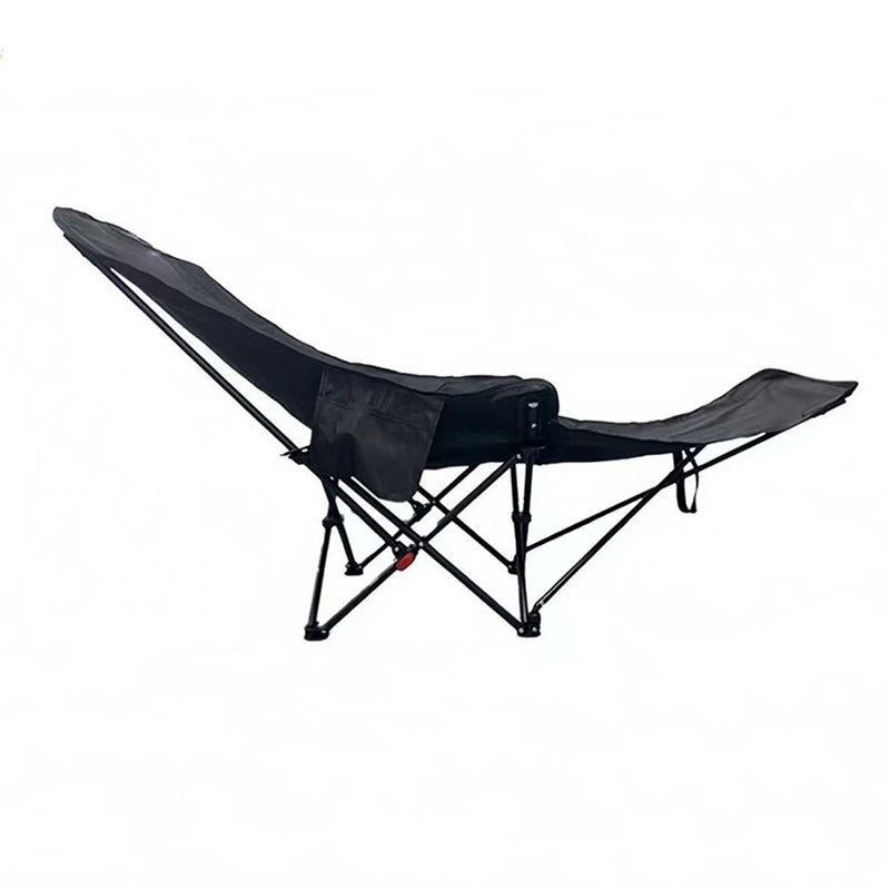Moderne Industriell Oxford Stof Karbon Stål Sammenleggbar Camping Stol Ryggstøtte Fotstøtte For Utendørs Patio | Skanto