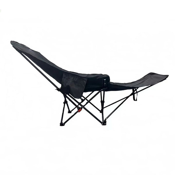 Moderne Industriell Oxford Stof Karbon Stål Sammenleggbar Camping Stol Ryggstøtte Fotstøtte For Utendørs Patio | Skanto