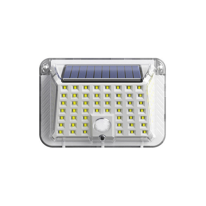 Moderne Enkelhet Solar Vanntett Triangel Silikon ABS PC LED Utendørs Vegglampe For Utendørs Terrasse | Skanto