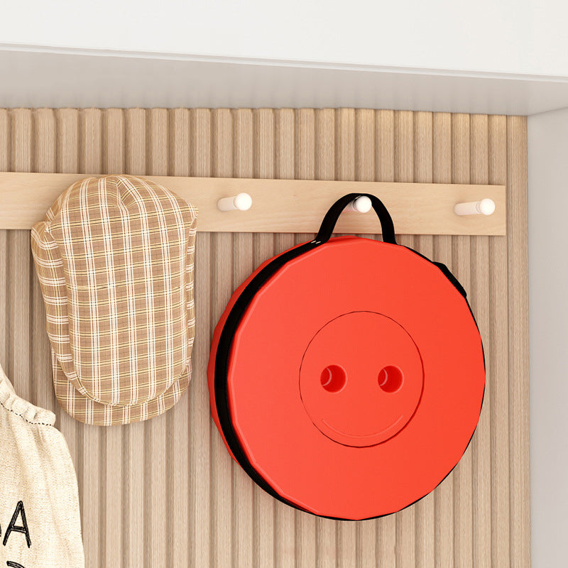 Moderne minimalistisk cylindrisk PP utvidbar sammenleggbart krakk for utendørs | Skanto