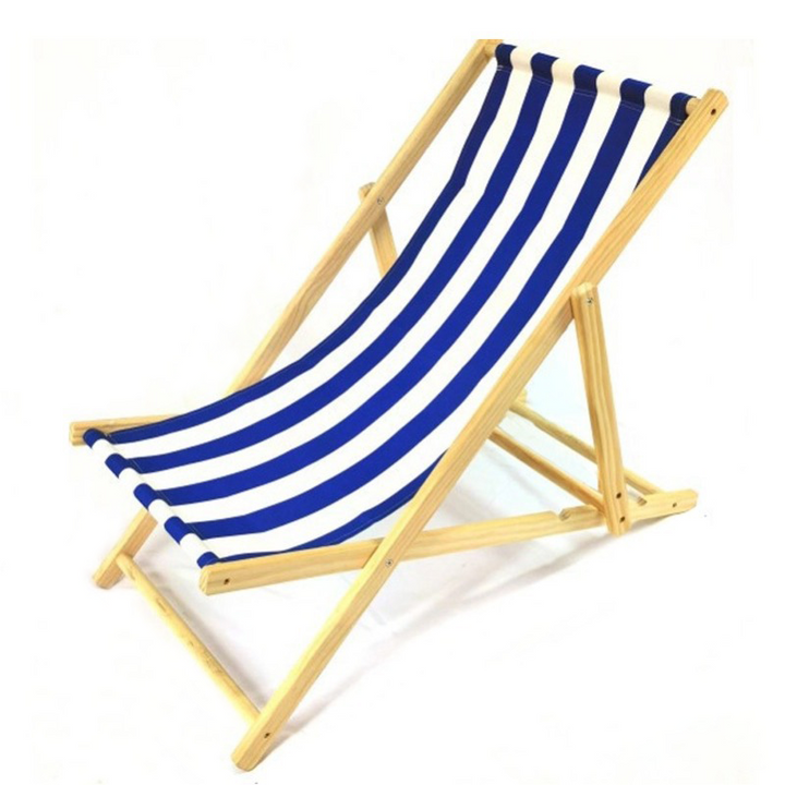 Moderne Minimalistisk Rektangulær Oxford Stoff Solid Furu Utendørs Strandstol Sammenleggbar Recliner Ryggstøtte For Utendørs | Skanto