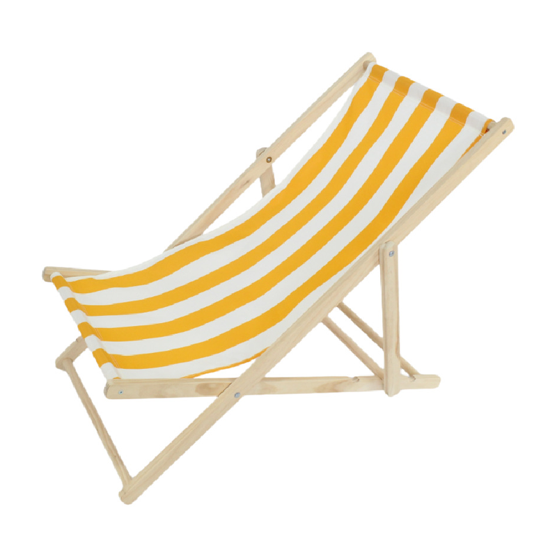 Moderne Minimalistisk Rektangulær Oxford Stoff Solid Furu Utendørs Strandstol Sammenleggbar Recliner Ryggstøtte For Utendørs | Skanto