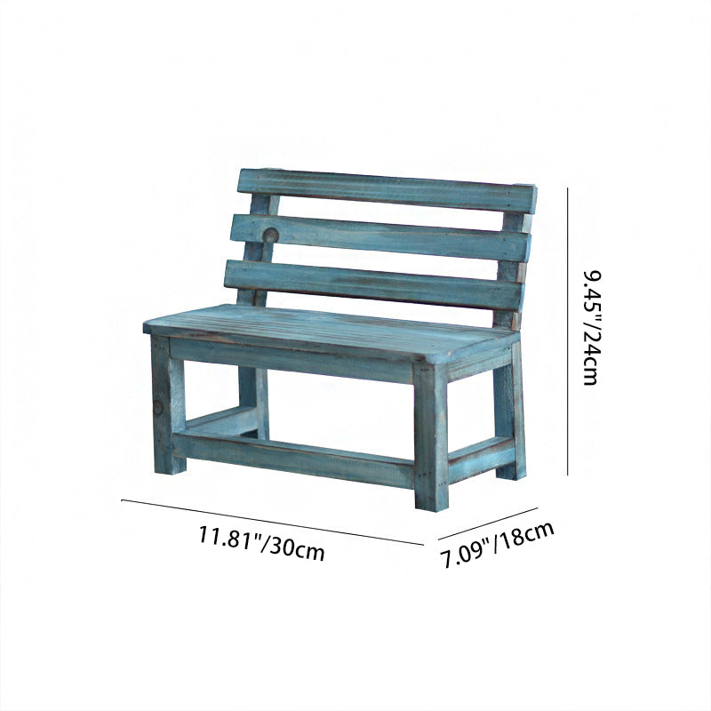 Moderne minimalistisk rektangulær solid tre lav krakk ryggstøtte dekorativt tegneseriedesign for hage | Skanto