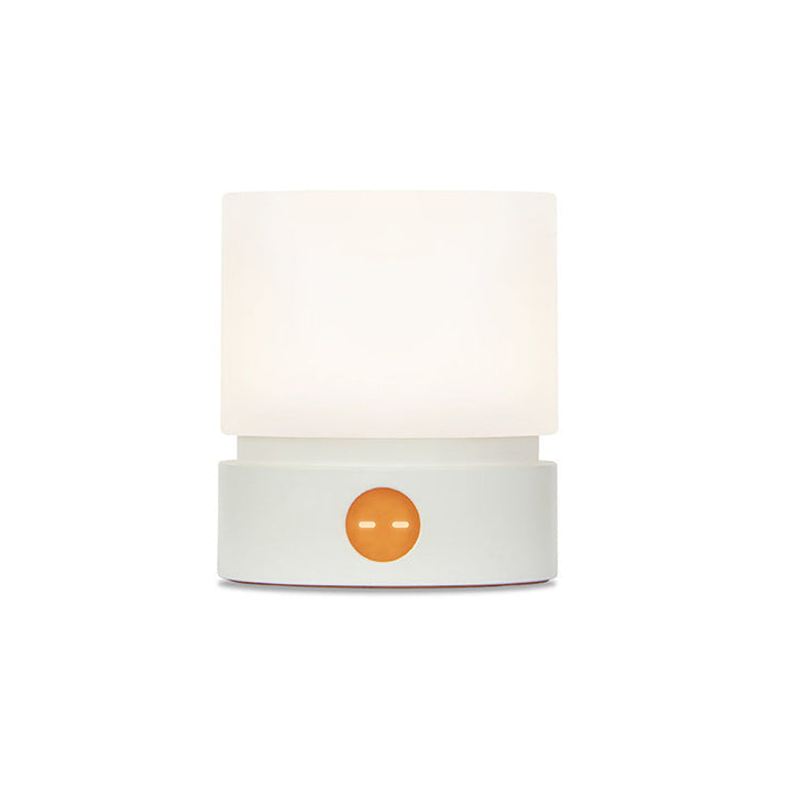 Skanto | Moderne nordisk timer oppladbar ABS HIPS silikon sylinder LED bordlampe nattlys for natbordet
