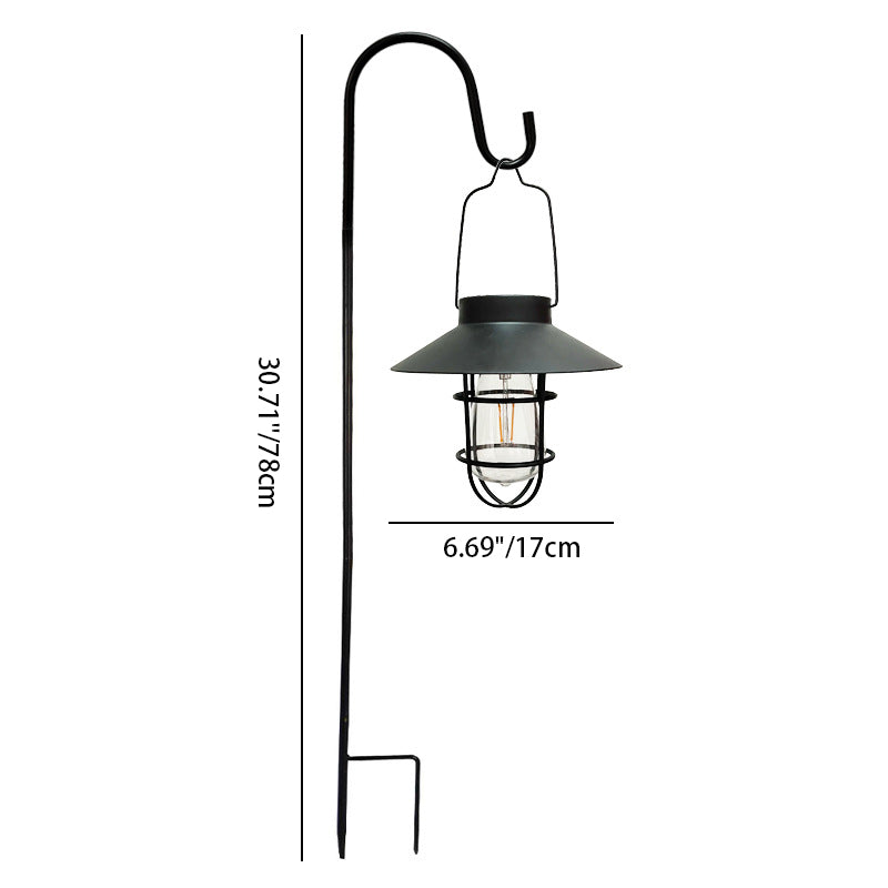 Moderne Minimalistiske Sol Sylinder Hullet Ut Jern Plast LED Utendørs Lys For Hage | Skanto