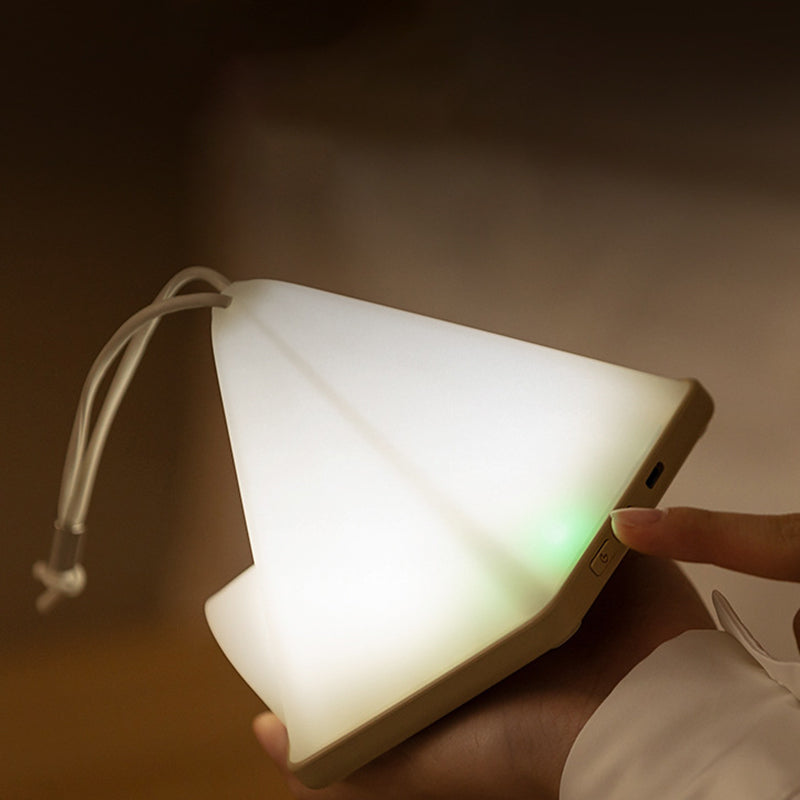 Moderne Kreativ Teltform Trekant ABS PP LED Utendørs Lys For Utendørs Patio | Skanto