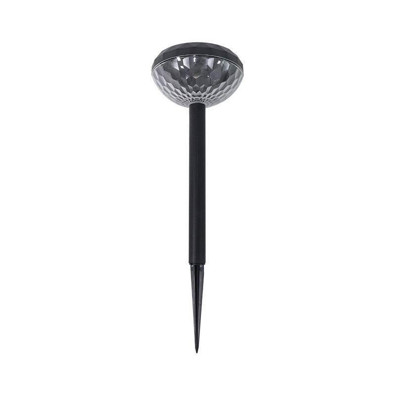 Samtidig Industriell ABS Rund LED Solvannett Gressinnsettingslys For Utendørs Terrasse | Skanto