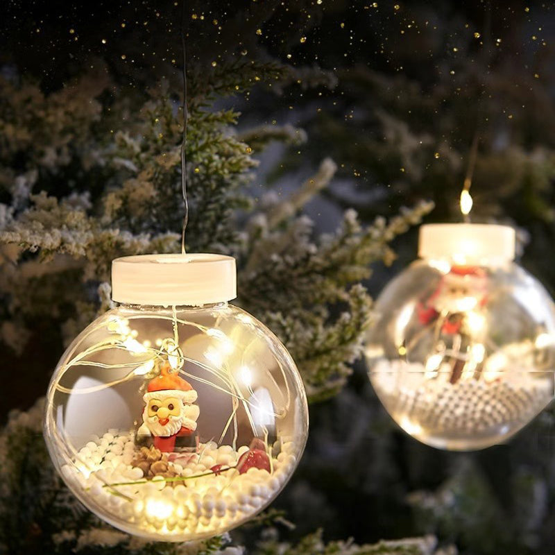 Norvo | Moderne Kreativ Juletre Snømann LED Dekorasjons Lyskjeder For Stue