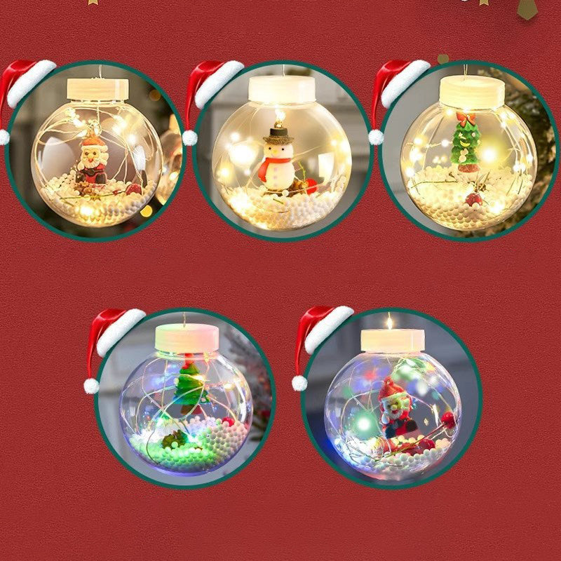 Norvo | Moderne Kreativ Juletre Snømann LED Dekorasjons Lyskjeder For Stue