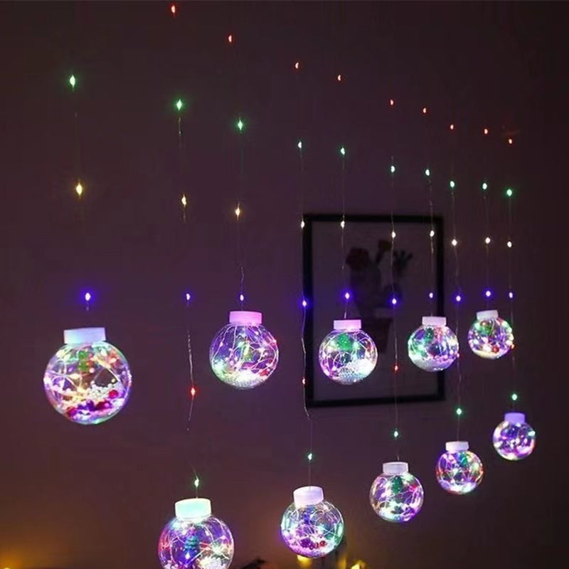 Norvo | Moderne Kreativ Juletre Snømann LED Dekorasjons Lyskjeder For Stue