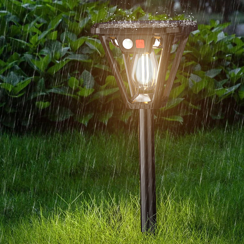 Samtidig industriell menneskekroppssensor LED solcelle vanntett pleninnsettingslys for utendørs patio | Skanto