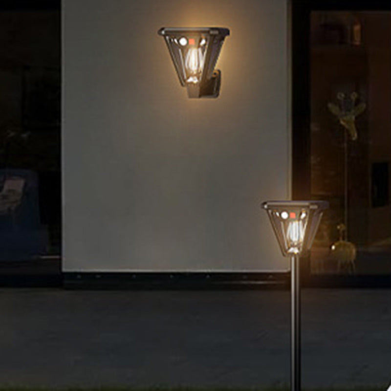 Samtidig industriell menneskekroppssensor LED solcelle vanntett pleninnsettingslys for utendørs patio | Skanto
