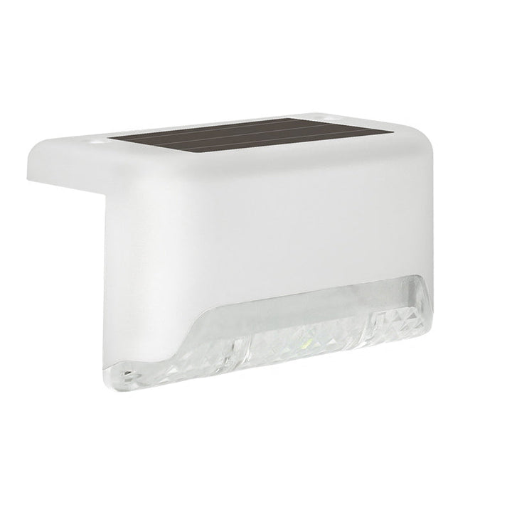 Moderne Industriell PP Firkantet Vanntett LED Solutend Step Light For Hage | Skanto
