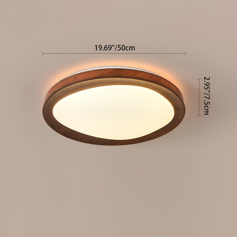 Skanto | Enkelhet Jern Akryl Rund LED Taklampe for Soverom