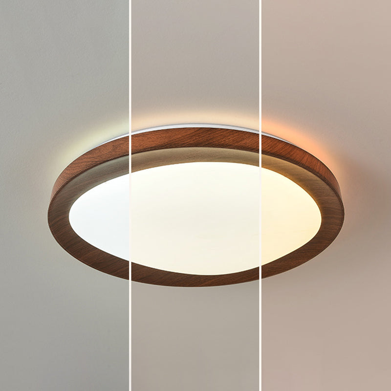 Skanto | Enkelhet Jern Akryl Rund LED Taklampe for Soverom