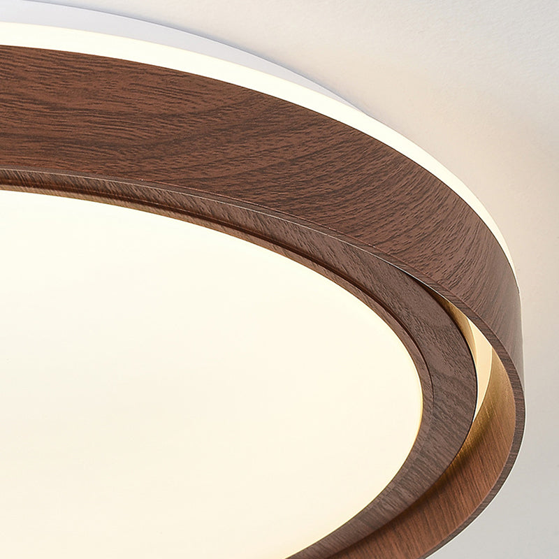 Skanto | Enkelhet Jern Akryl Rund LED Taklampe for Soverom
